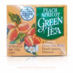 Mlesna Ceylon green tea with peach apricot extracts tea bags