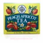 Mlesna Ceylon tea with peach apricot extracts tea bags