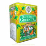 Mlesna Ceylon tea Peach apricot green tea bags