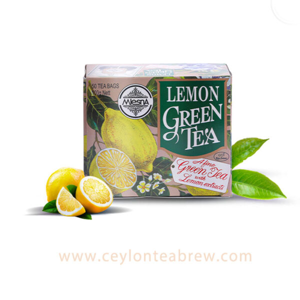 Mlesna Lemon Green bag tea Antioxidant tea