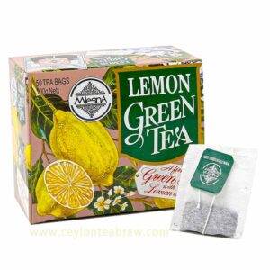 Mlesna Lemon Green bag tea Antioxidant tea