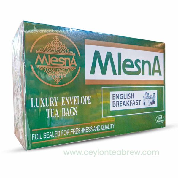 Mlesna Luxury enveloped English breakfast tea bags