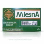 Mlesna Luxury enveloped English breakfast tea bags