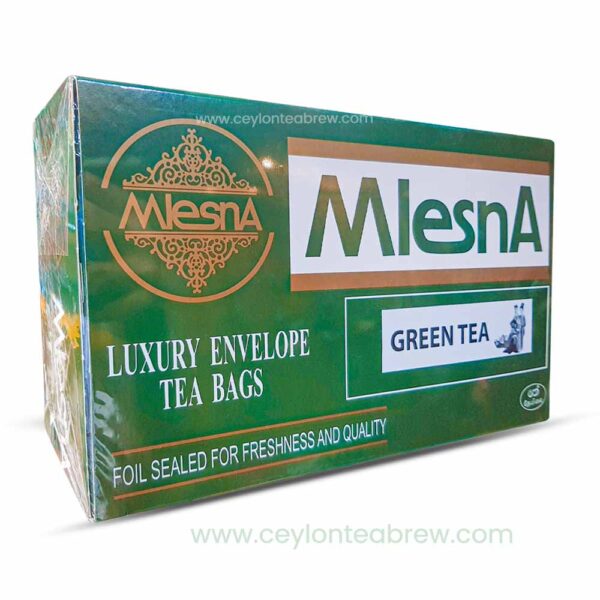 Mlesna Luxury enveloped Pure green tea bags