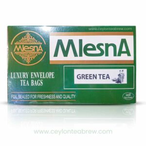 Mlesna Luxury enveloped Pure green tea bags