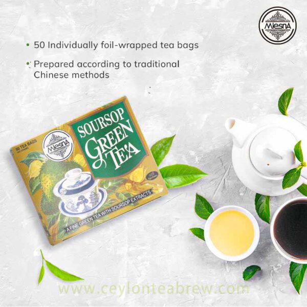 Soursop green tea Antio oxidant tea2