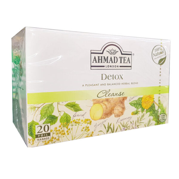 Ahmed London tea Cleansing Detox tea bags