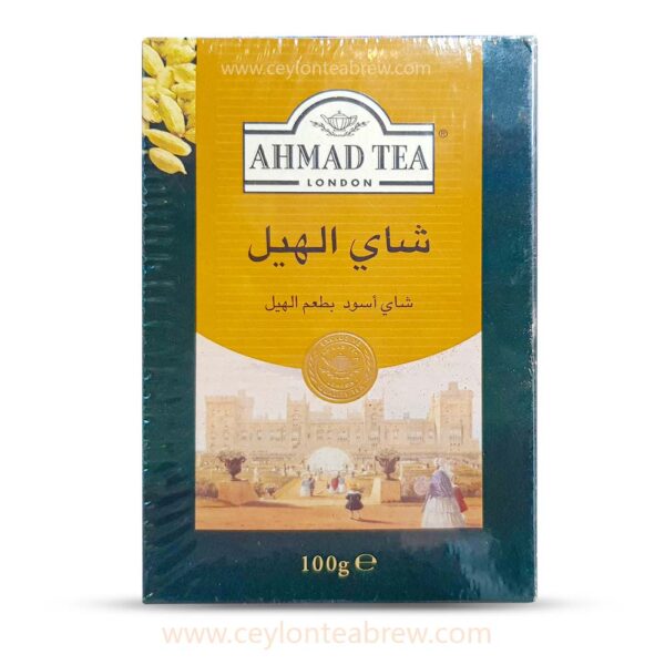 Ahmed Tea London Ceylon black leaf tea with cardamom extracts 3