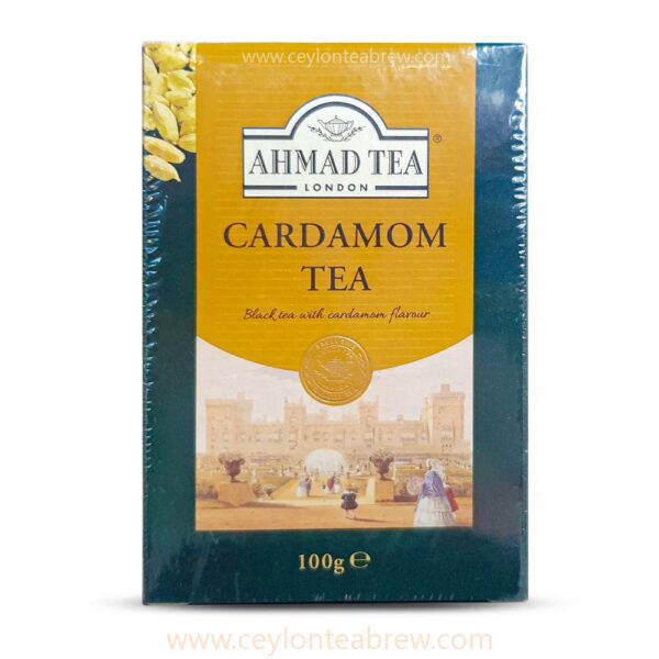 Ahmed Tea London Ceylon black leaf tea with cardamom