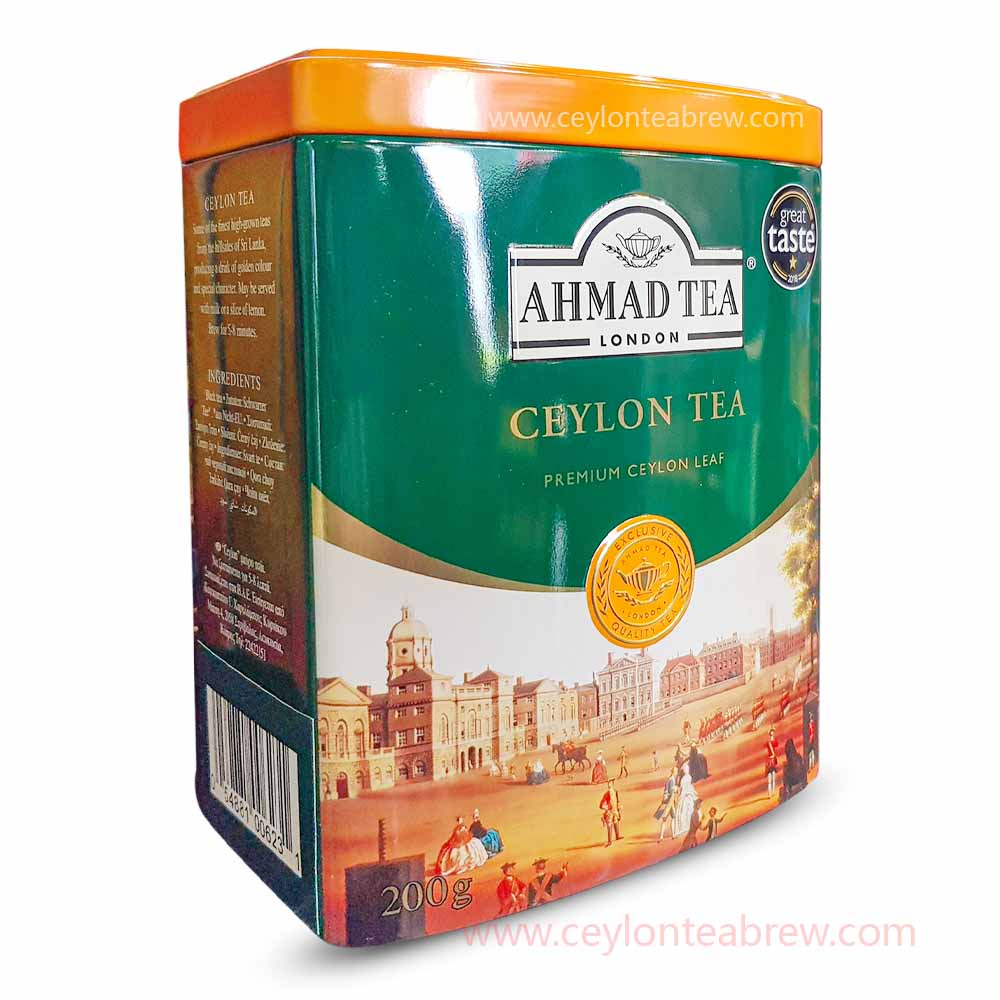Ahmed Tea London Ceylon premium leaf tea 200g 1