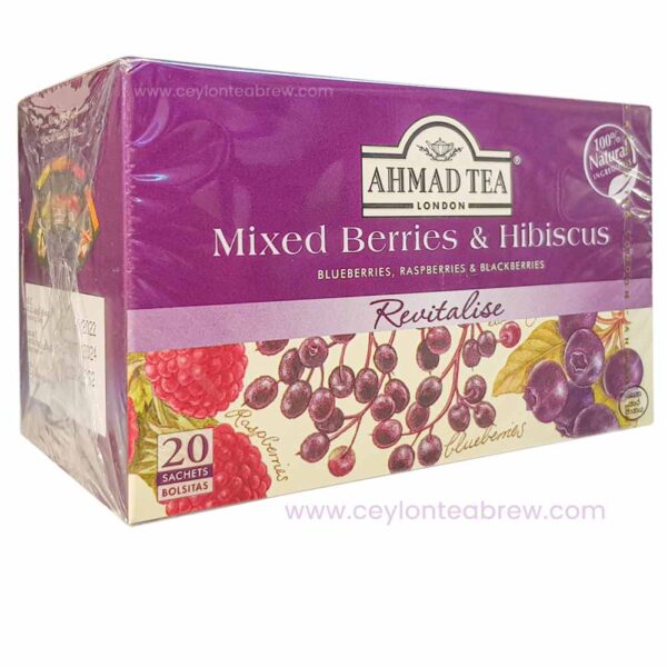 Ahmed Tea London Mixed berries and hibscus flavored tea 5