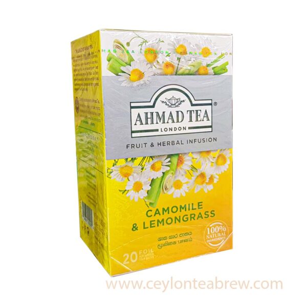 Ahmed Tea London ceylon Camomile and Lemon grass tea