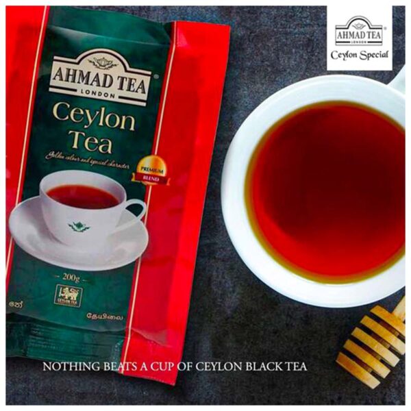 Ahmed tea London Ceylon black leaf tea