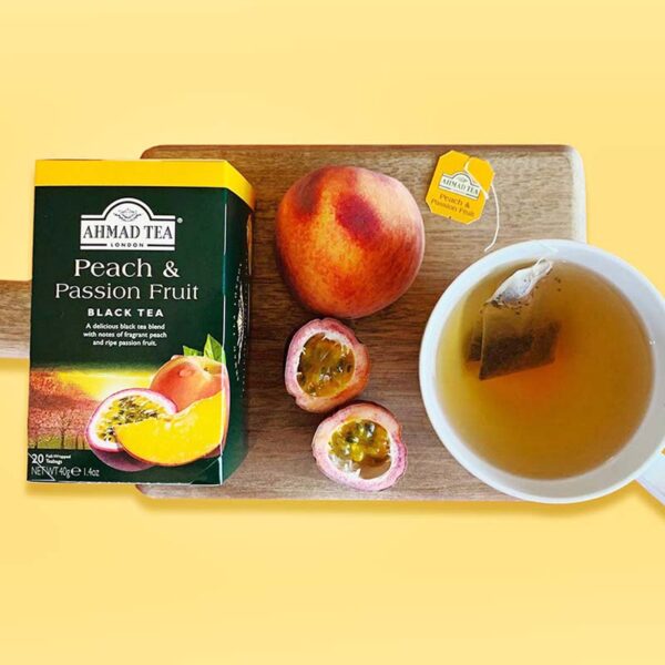 Ahmed tea London Peach tea bag