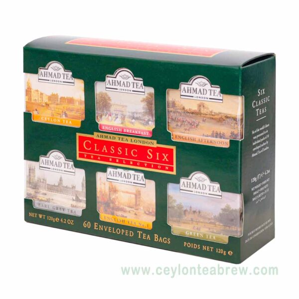 Ahmed tea london classic six flavor collection