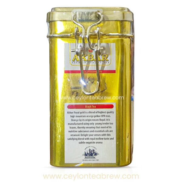 Akbar Ceylon drink Royal Gold leaf tea antioxidant