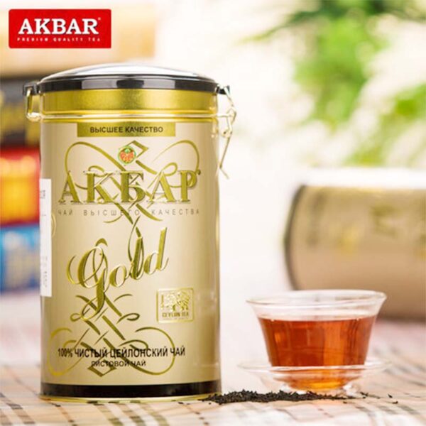 Akbar Ceylon premium drink Gold leaf tea 300g