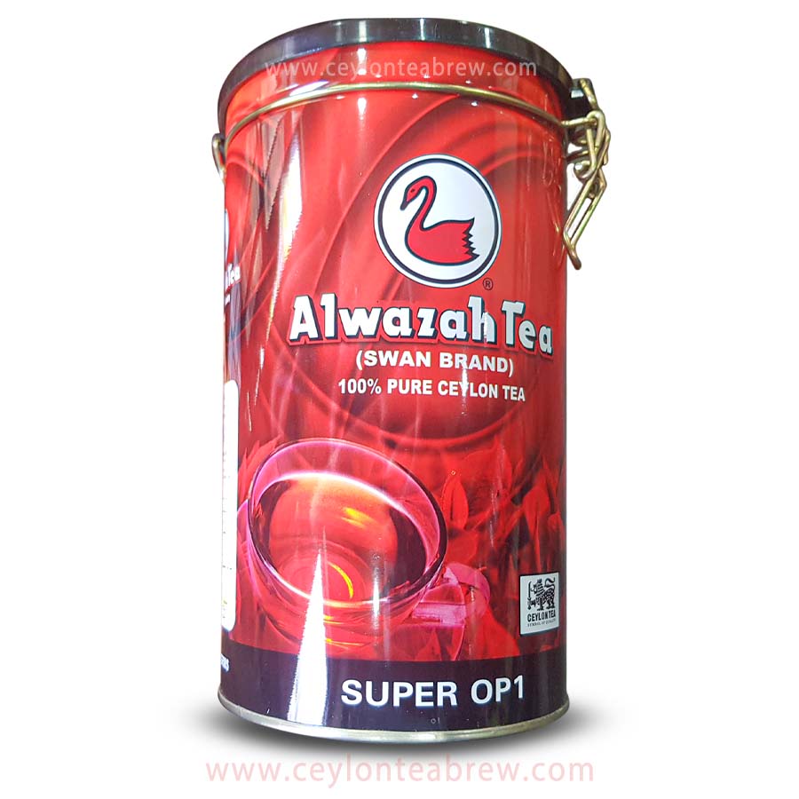Alwazah Ceylon pure black leaf tea super OP 1