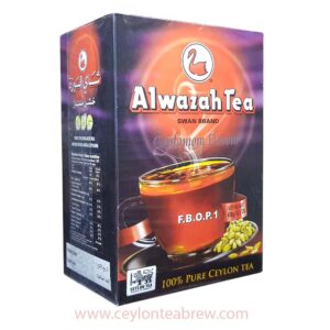 Alwazah Ceylon pure black loose leaf cardamom tea 400g