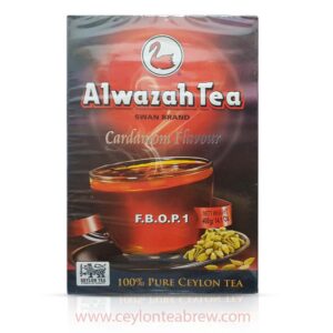 Alwazah Ceylon pure black loose leaf cardamom tea 400g