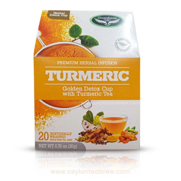 Gueardians herbal infusion Turmeric detox tea