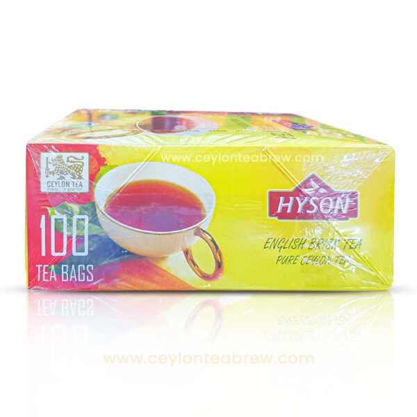 Hyson Ceylon pure black english breakfast tea bags 2