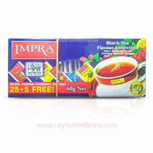 Impra Ceylon black tea fruit flavored tea collection