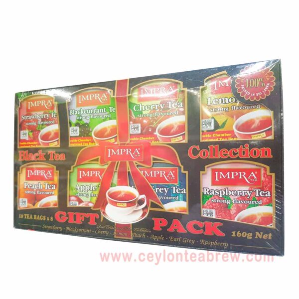 Impra Ceylon black tea gift collection pack tea