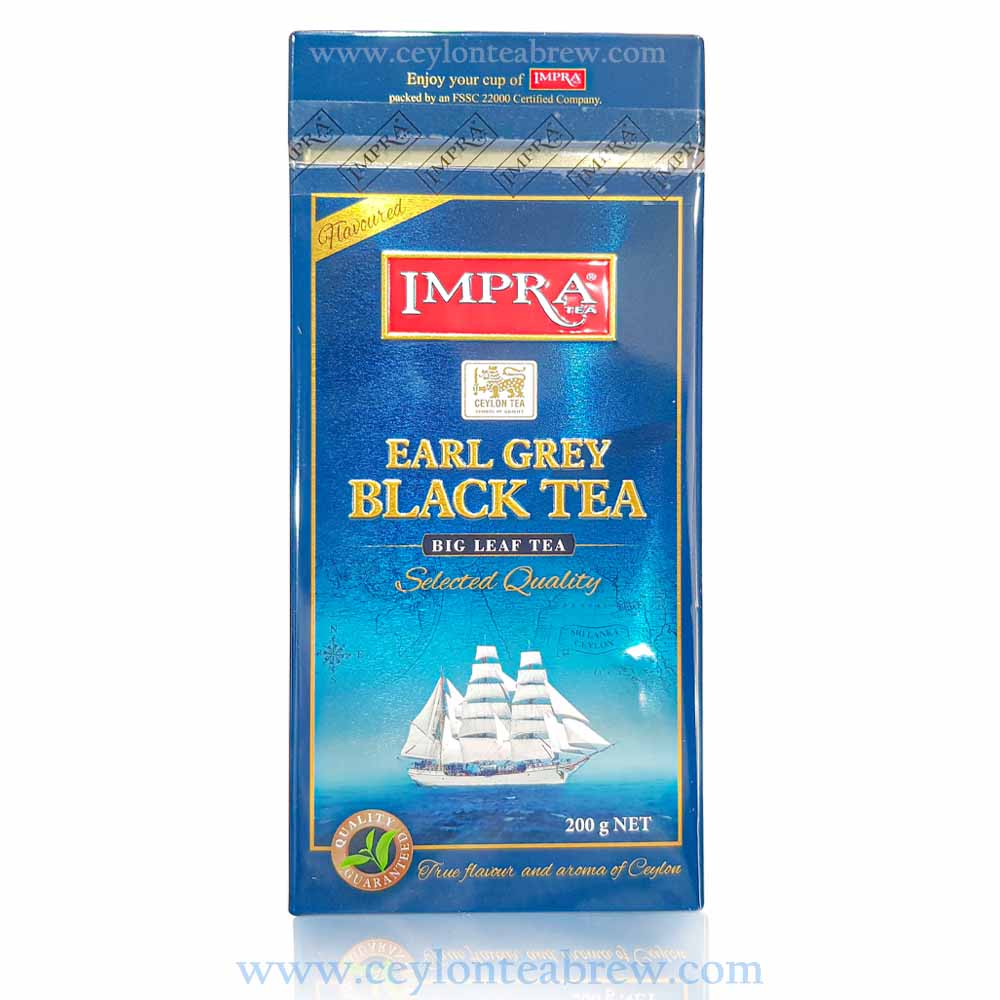 Impra Ceylon earl grey black leaf tea4