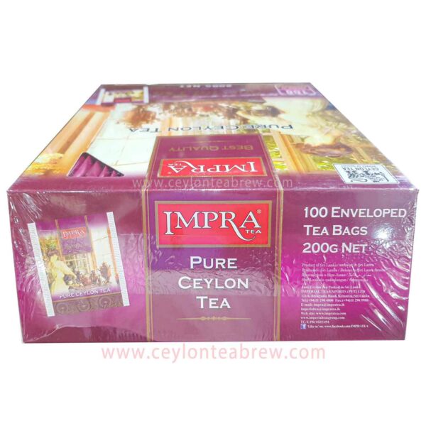 Impra Ceylon special black tea 100 bags best quality 1