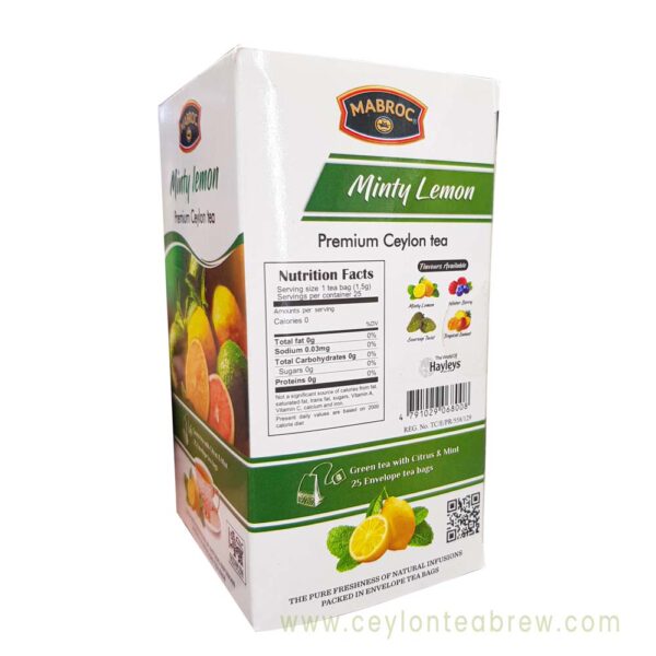 Mabrock Ceylon Minty Lemon tea 2