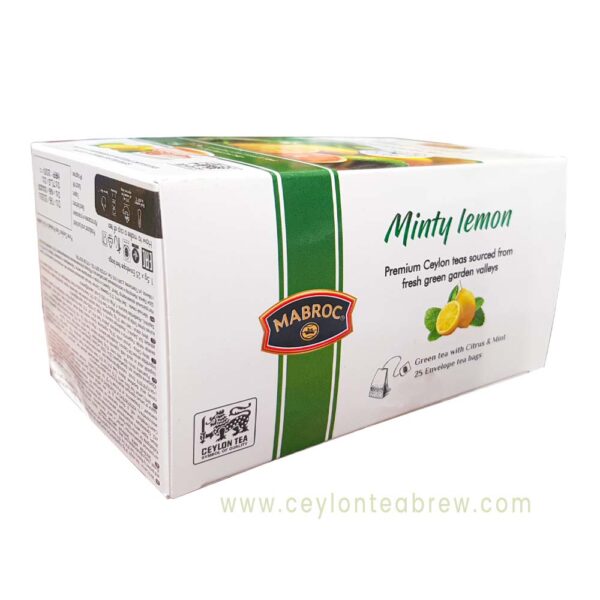 Mabrock Ceylon Minty Lemon tea bags