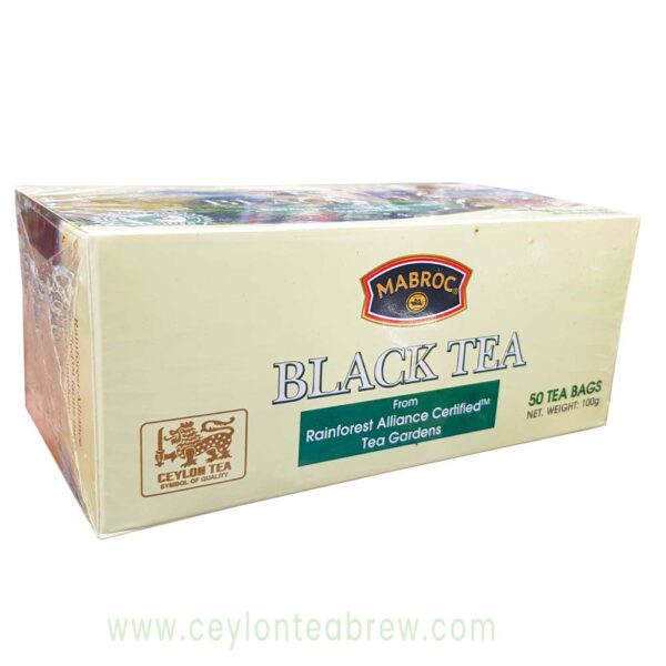 Mabrock Ceylon pure black tea bags