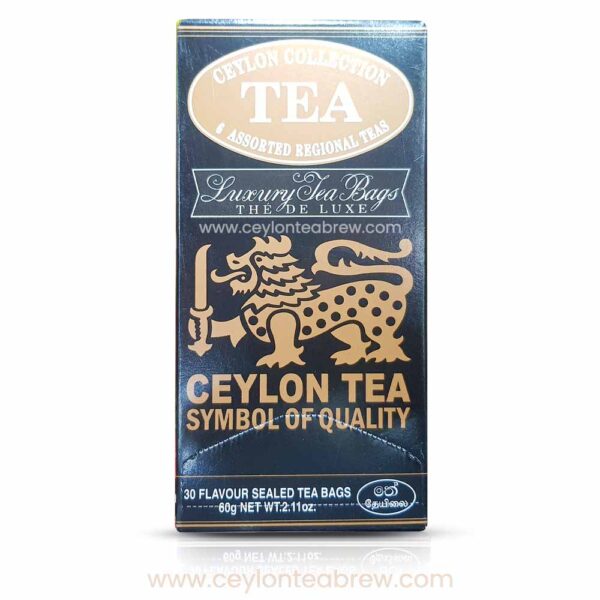 Mlesna Ceylon Black luxury tea bags Assorted Regional tea collection