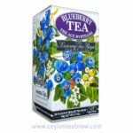 Mlesna Ceylon Black luxury tea bags with blueberry flavor