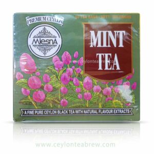 Mlesna Ceylon Ceylon black tea bags with natural Mint extracts