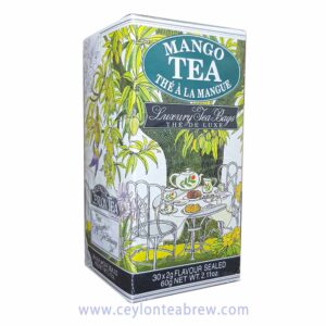 Mlesna Ceylon Luxury tea bags with Mango flavor