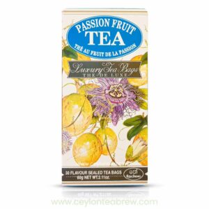Mlesna Ceylon Luxury tea bags with Passions fruit flavor
