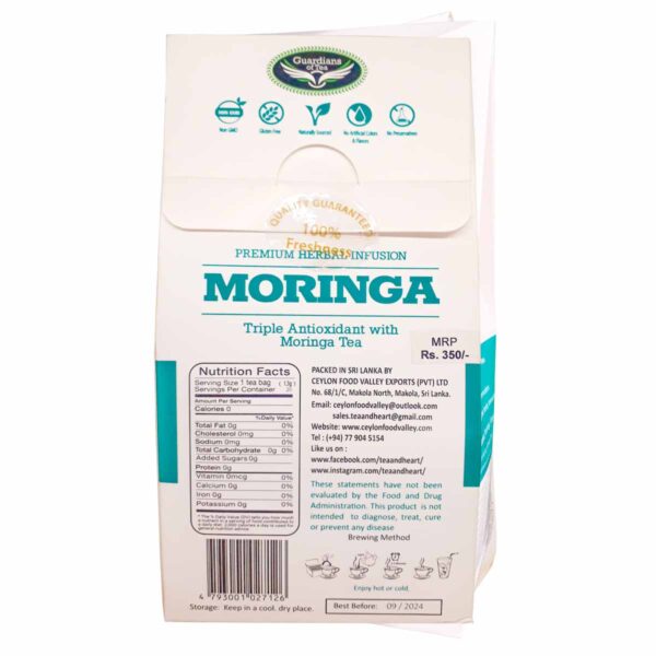 Moringa drink powder