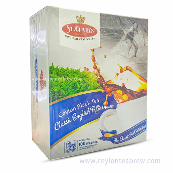 St Clairs Ceylon black tea classic English afternoon tea 100 bags 3