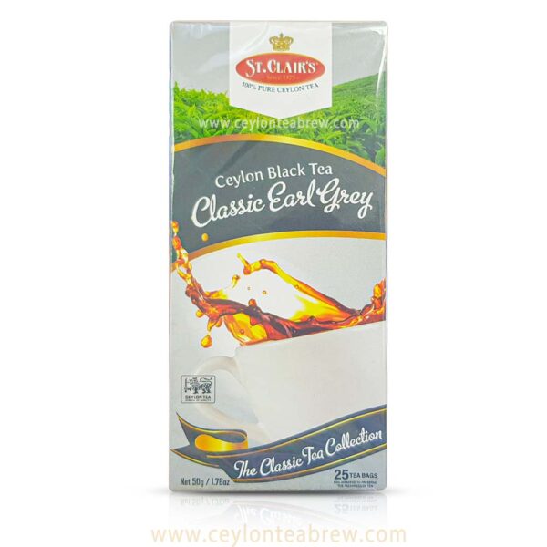 St Clairs Ceylon black tea classic earl grey tea 25 bags 2