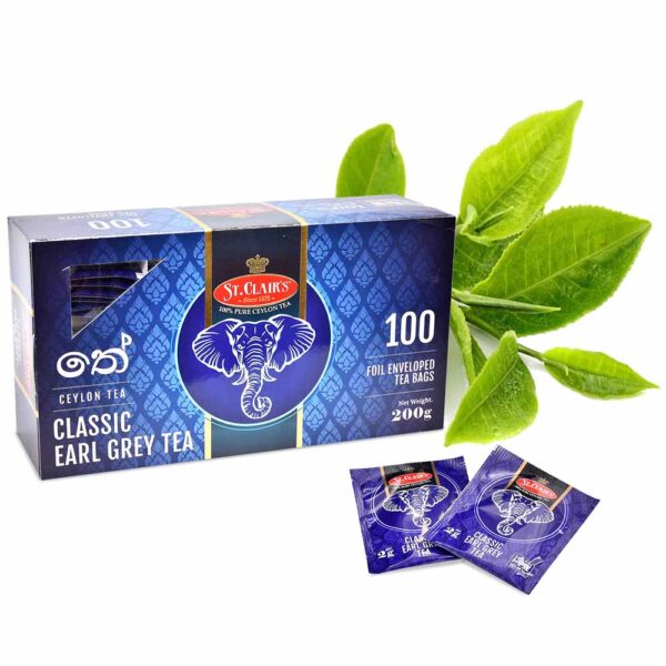 St. Clairs Ceylon Classic earl grey tea bags