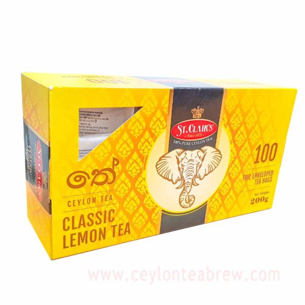 St. Clair's Ceylon Classic lemon tea bags 40g