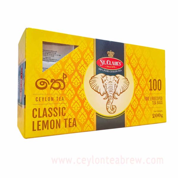 St. Clair's Ceylon Classic lemon tea bags 40g