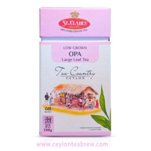 St. Clair's Ceylon Low grown OPA large leaf tea 100g