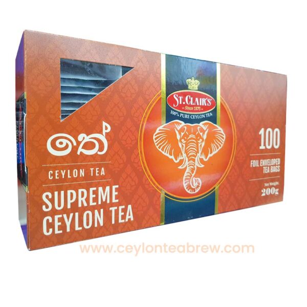 St. Clair's Ceylon Supreme tea bags