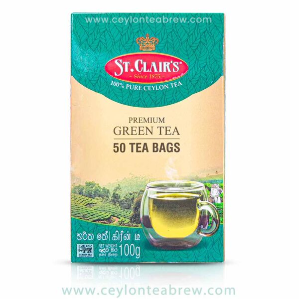 St. clairs ceylon pure premium green tea bags