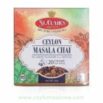 St.Clair's Masala Chai Ceylon tea bags 40g