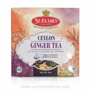 St.Clair's Ginger ceylon tea bags 40g