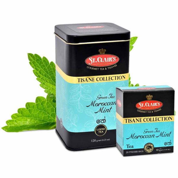 St.Clairs Tisane Ceylon Green Tea with Moroccan Mint